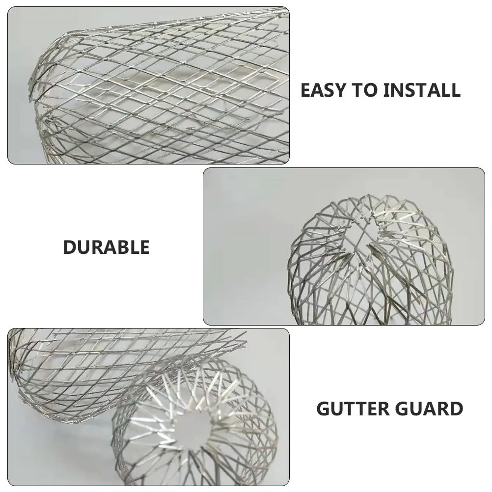4pcs Downspout Debris Filter Strainer Gutters Guard Leaf Protection Screen Filters Heavy Duty Aluminum Non Corrosive Waterproof
4pcs Downspout Debris Filter Strainer Gutters Guard Leaf Protection Screen Filters Heavy Duty Aluminum Non Corrosive Waterproof