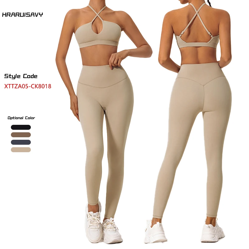 Summer Ultra Soft Women's Two-Piece Sports Set Chest Crossover Bandeau Top Backless Yoga Gym Outfit Female Sportswear
Summer Ultra Soft Women's Two-Piece Sports Set Chest Crossover Bandeau Top Backless Yoga Gym Outfit Female Sportswear