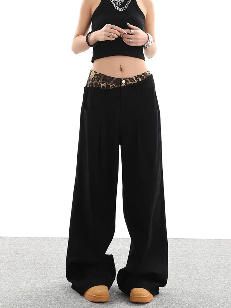 Fashion Street Solid Color Woman Jeans American Casual Loose Slim High Waist Women Jeans Simple Basic Black Pants Female Chicly
Fashion Street Solid Color Woman Jeans American Casual Loose Slim High Waist Women Jeans Simple Basic Black Pants Female Chicly