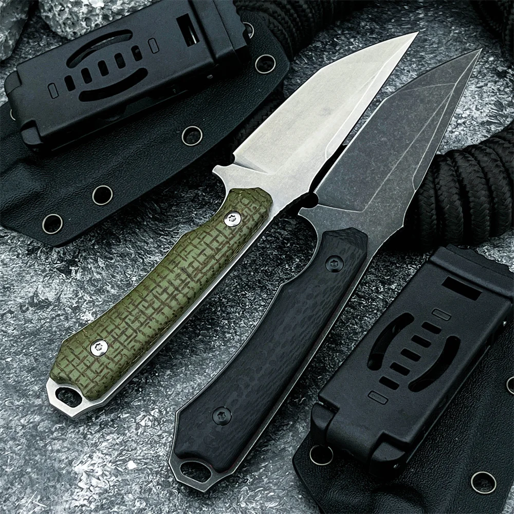 Тактический нож высокой твердости с фиксированным лезвием 8CR13MOV, лезвие G10, ручка для выживания на открытом воздухе, охоты, кемпинга, рыбалки, инструмент с ножнами
Тактический нож высокой твердости с фиксированным лезвием 8CR13MOV, лезвие G10, ручка для выживания на открытом воздухе, охоты, кемпинга, рыбалки, инструмент с ножнами