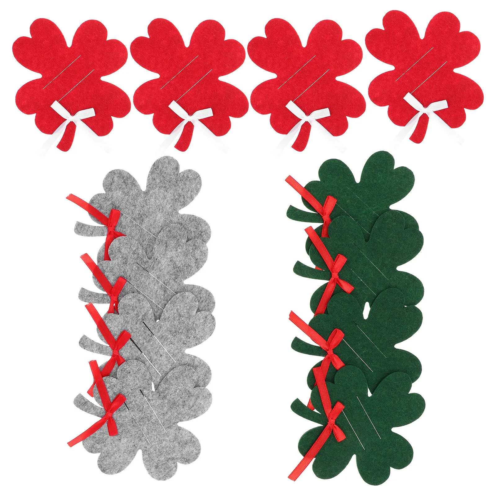 12Pcs Christmas Four Leaf Clover Wallets Small Flat Money Clip Holder for Gifts Travel Essentials Wallet Decoration Present Idea
12Pcs Christmas Four Leaf Clover Wallets Small Flat Money Clip Holder for Gifts Travel Essentials Wallet Decoration Present Idea