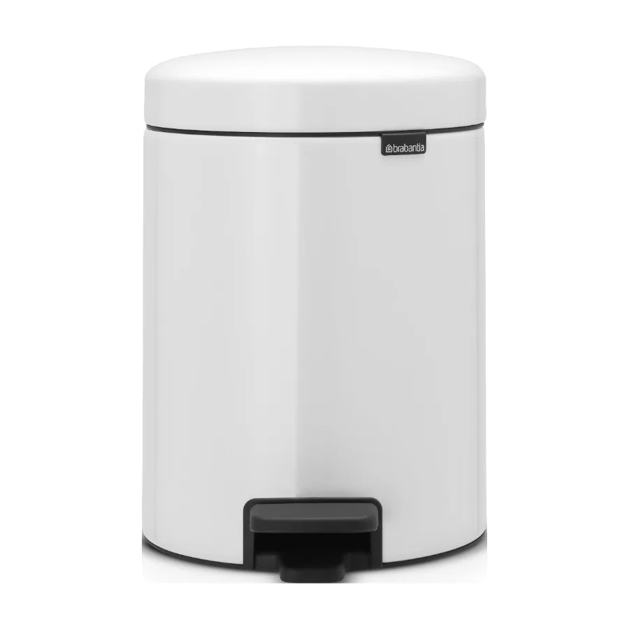 1.3 Gallon/ 5L Slim White Trash Can for Bathroom Kitchen Bedroom Space-Saving Design, Silent Close Lid, Odor-Resistant Inner Bu
1.3 Gallon/ 5L Slim White Trash Can for Bathroom Kitchen Bedroom Space-Saving Design, Silent Close Lid, Odor-Resistant Inner Bu