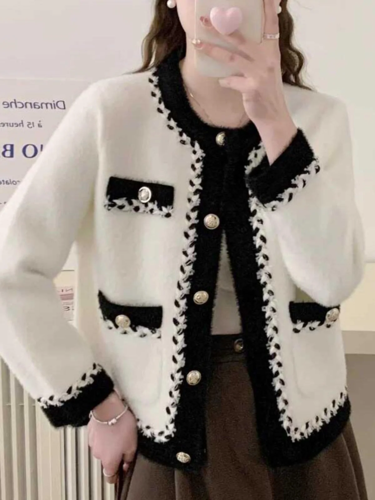 ort Quilted Mink Women's Jaet 2024 New Sle Autumn Winter High End Knitted Sweater Luxury Cozy Fem Outerwear Coat
ort Quilted Mink Women's Jaet 2024 New Sle Autumn Winter High End Knitted Sweater Luxury Cozy Fem Outerwear Coat