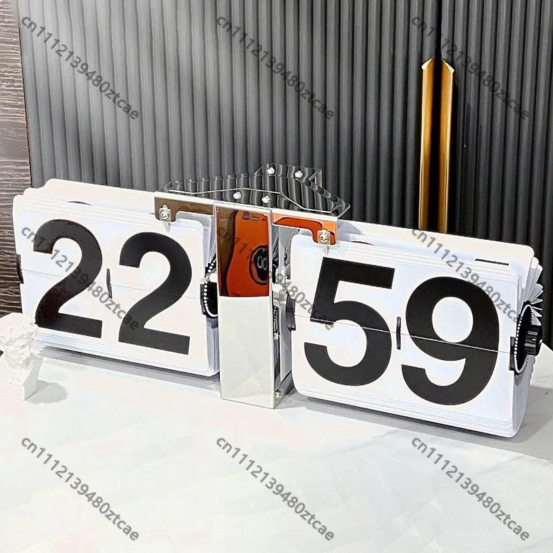 Modern Vintage Flip Digital Wall Clock Automatic Mechanism Home Decor
Modern Vintage Flip Digital Wall Clock Automatic Mechanism Home Decor