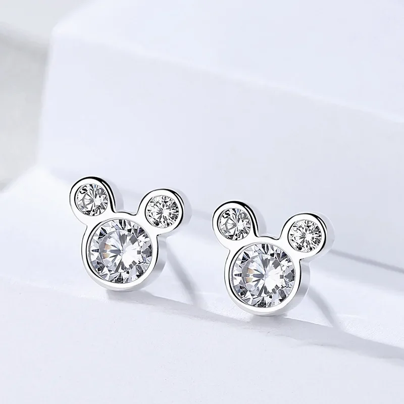 Simple Style Cute Small Stud Earring For Women Shiny Crystal Tiny Mouse Animal-Design Minimal Ear Piercing Accessories Jewelry
Simple Style Cute Small Stud Earring For Women Shiny Crystal Tiny Mouse Animal-Design Minimal Ear Piercing Accessories Jewelry