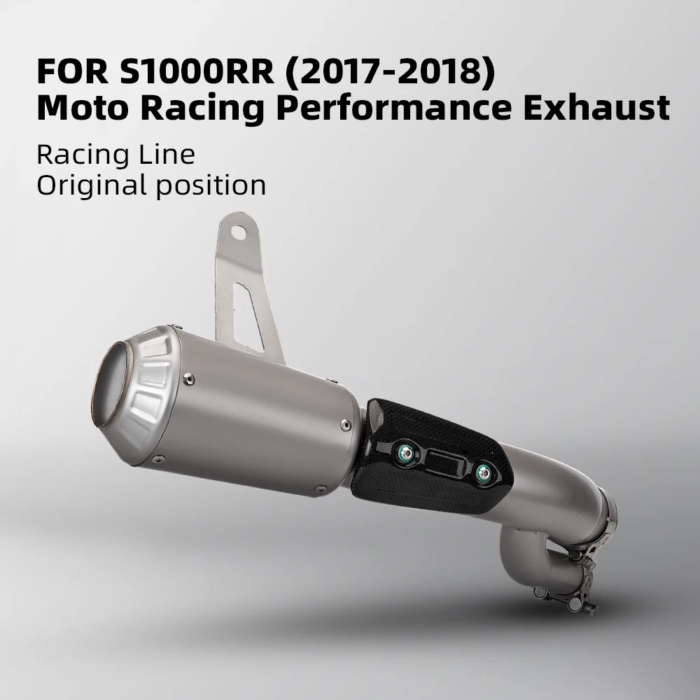 Motorcycle Exhaust System Middle Tail Link Pipe Muffler Connect Slip Double Hole Front Tube For BMW S1000RR 2017-2018
Motorcycle Exhaust System Middle Tail Link Pipe Muffler Connect Slip Double Hole Front Tube For BMW S1000RR 2017-2018