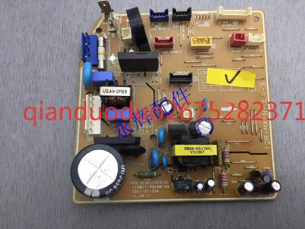 Подходит для платы питания кондиционера Samsung 12R-MAIN-DLX-3 DB41-01103A
Подходит для платы питания кондиционера Samsung 12R-MAIN-DLX-3 DB41-01103A