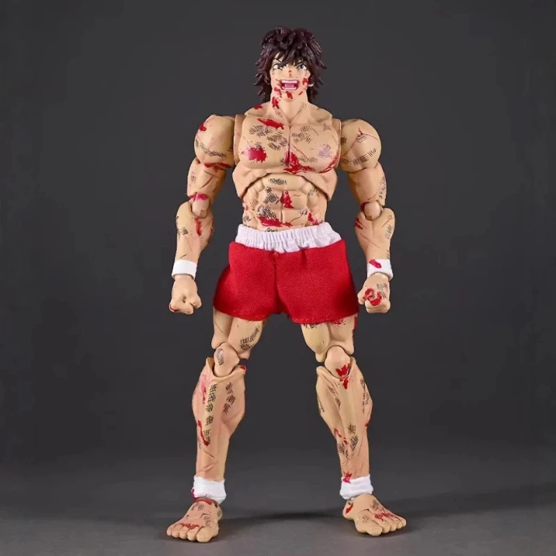 Baki Hanma Action Figure 1/12 Scale Chinese Made Battle Damaged Articulated Collectible For Anime Fans Display In Color Box
Baki Hanma Action Figure 1/12 Scale Chinese Made Battle Damaged Articulated Collectible For Anime Fans Display In Color Box