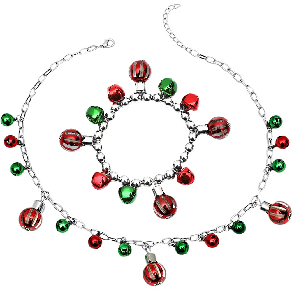1 set 1 Set Vintage Christmas Jewelry Sets For Women Holiday Party Accessories Beaded Bell Necklace Bracelet Set Festive Gift
1 set 1 Set Vintage Christmas Jewelry Sets For Women Holiday Party Accessories Beaded Bell Necklace Bracelet Set Festive Gift
