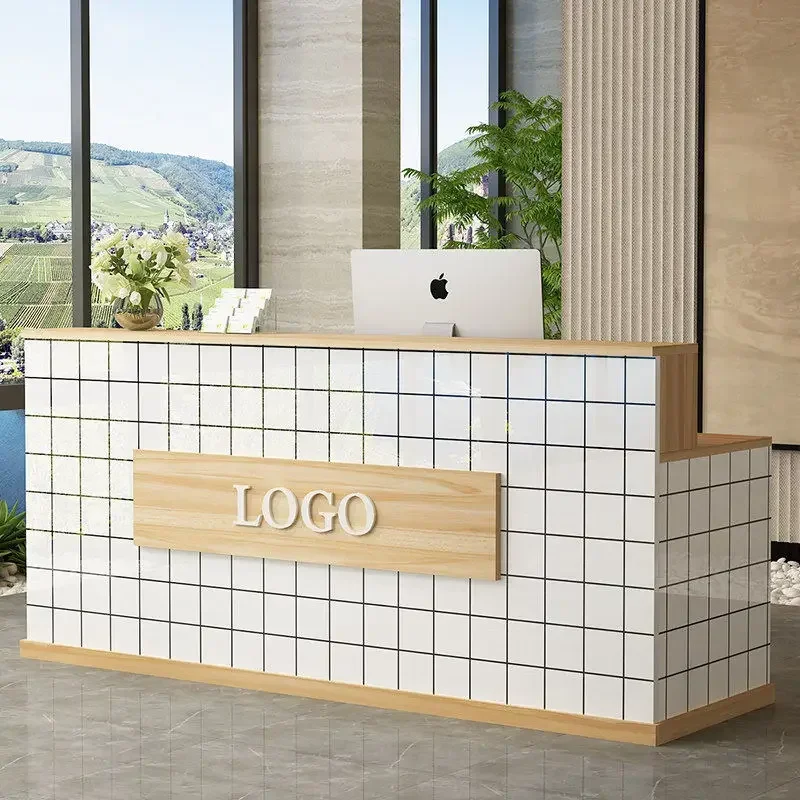 Nordic White Reception Desks Classic Design Bar Luxury Office Reception Desks Front Checkout Mostrador Commercial Furniture
Nordic White Reception Desks Classic Design Bar Luxury Office Reception Desks Front Checkout Mostrador Commercial Furniture