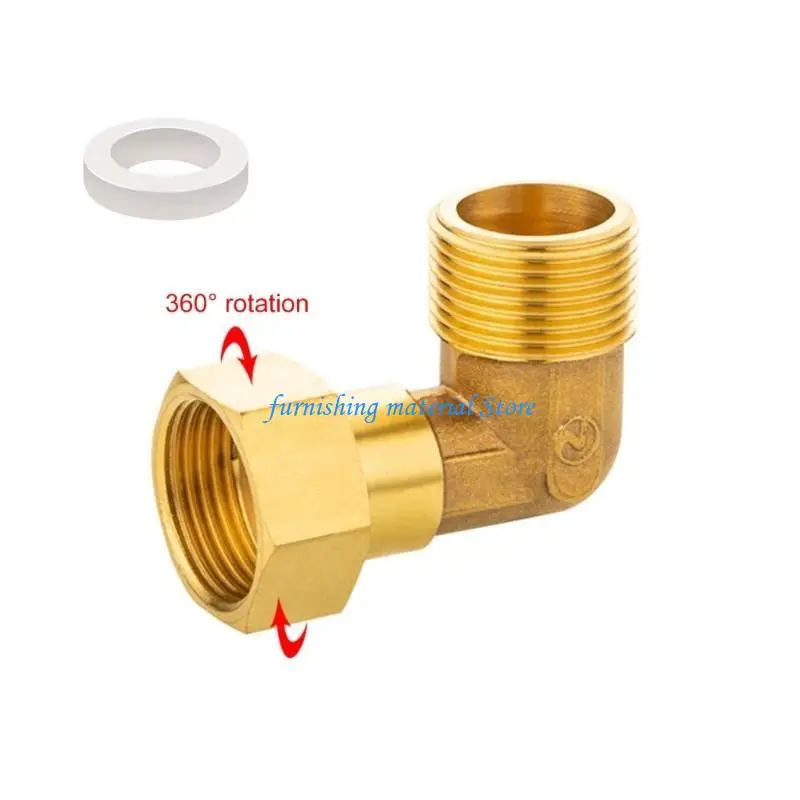Y5GD 2 Pieces Multipurpose 3/4 Inch Brass Point Fitting 90 Degree Male and Female Thread for Cooling And Solar Systems
Y5GD 2 Pieces Multipurpose 3/4 Inch Brass Point Fitting 90 Degree Male and Female Thread for Cooling And Solar Systems