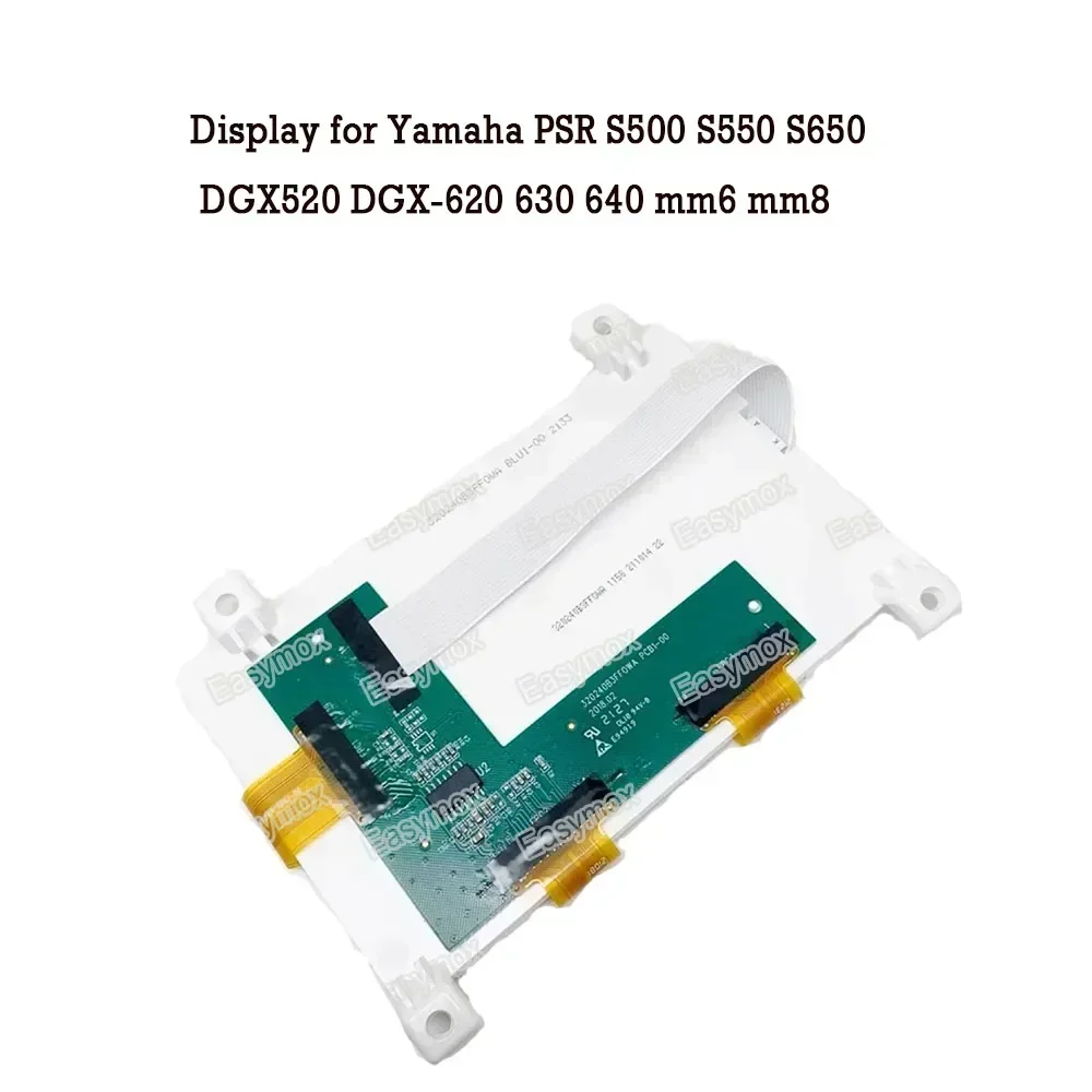 LCD Display Screen for Yamaha Dgx520 Dgx620 Dgx630 Dgx640 PSR-S500 S550 S650 S670 Mm6 Mm8 Repair 320240B3FF0WA
LCD Display Screen for Yamaha Dgx520 Dgx620 Dgx630 Dgx640 PSR-S500 S550 S650 S670 Mm6 Mm8 Repair 320240B3FF0WA