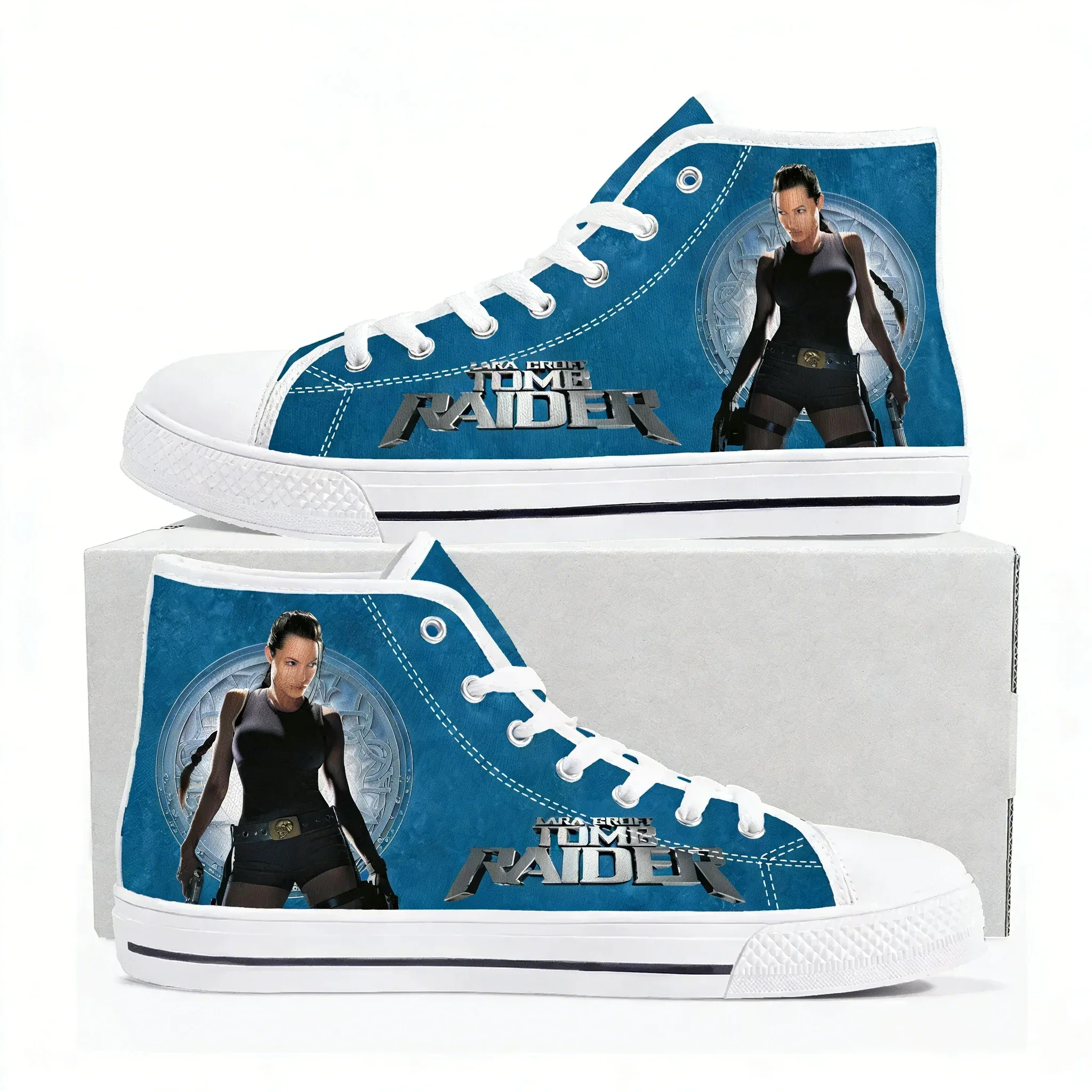 Lara Croft Tomb Raider High Top Sneakers Mens Womens Teenager Angelina Jolie Canvas Sneaker Couple Casual Shoe Customize Shoes
Lara Croft Tomb Raider High Top Sneakers Mens Womens Teenager Angelina Jolie Canvas Sneaker Couple Casual Shoe Customize Shoes