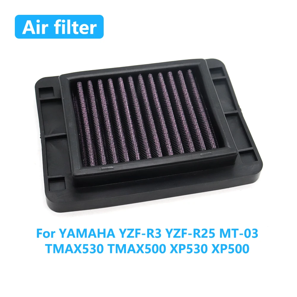 Motorcycle High Flow Air Filter For YAMAHA YZF-R3 YZF-R25 YZFR3 YZFR25 MT-03 TMAX530 TMAX500 TMAX 530 XP530 XP500 Intake Cleaner
Motorcycle High Flow Air Filter For YAMAHA YZF-R3 YZF-R25 YZFR3 YZFR25 MT-03 TMAX530 TMAX500 TMAX 530 XP530 XP500 Intake Cleaner