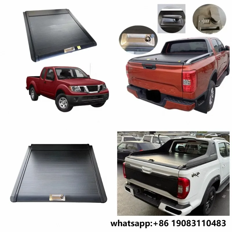 Pickup Truck Retractable Roll-Up Aluminum Alloy Tonneau Cover Manual RAM Silverado F150 Sierra Ranger
Pickup Truck Retractable Roll-Up Aluminum Alloy Tonneau Cover Manual RAM Silverado F150 Sierra Ranger