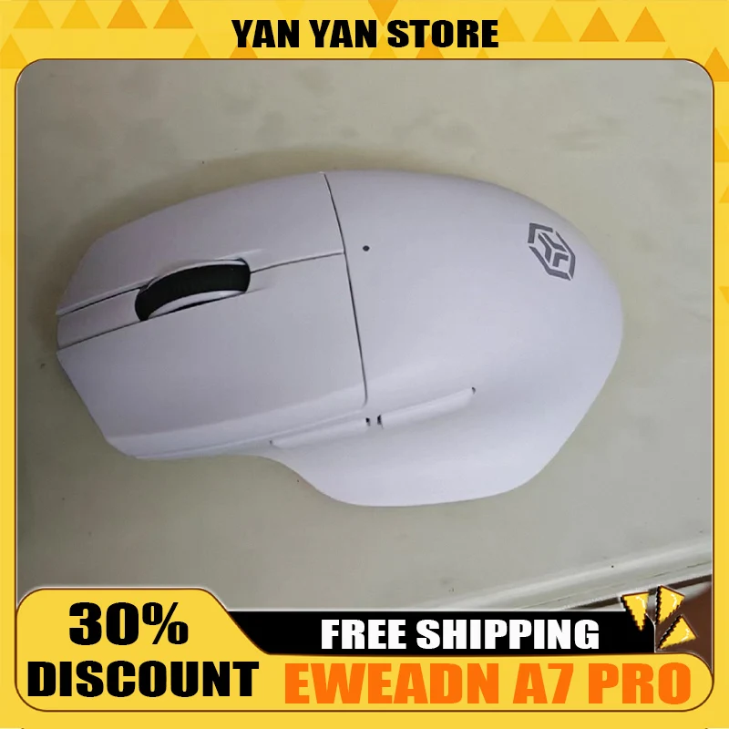 EWEADN A7 Pro Gaming Mouse Wireless Bluetooth Paw3395 26000DPI 800MAH Lightweight Ergonomic Mouse Computer Office Accessory
EWEADN A7 Pro Gaming Mouse Wireless Bluetooth Paw3395 26000DPI 800MAH Lightweight Ergonomic Mouse Computer Office Accessory