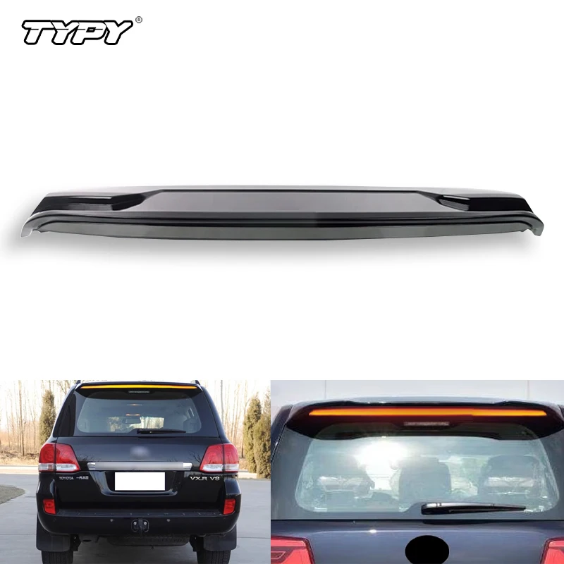 TYPY Car Tail Wing with LED Turn Signal Light for Toyota Land Cruiser LC200 2008-2021 Modified Spoiler Auto Accessories
TYPY Car Tail Wing with LED Turn Signal Light for Toyota Land Cruiser LC200 2008-2021 Modified Spoiler Auto Accessories