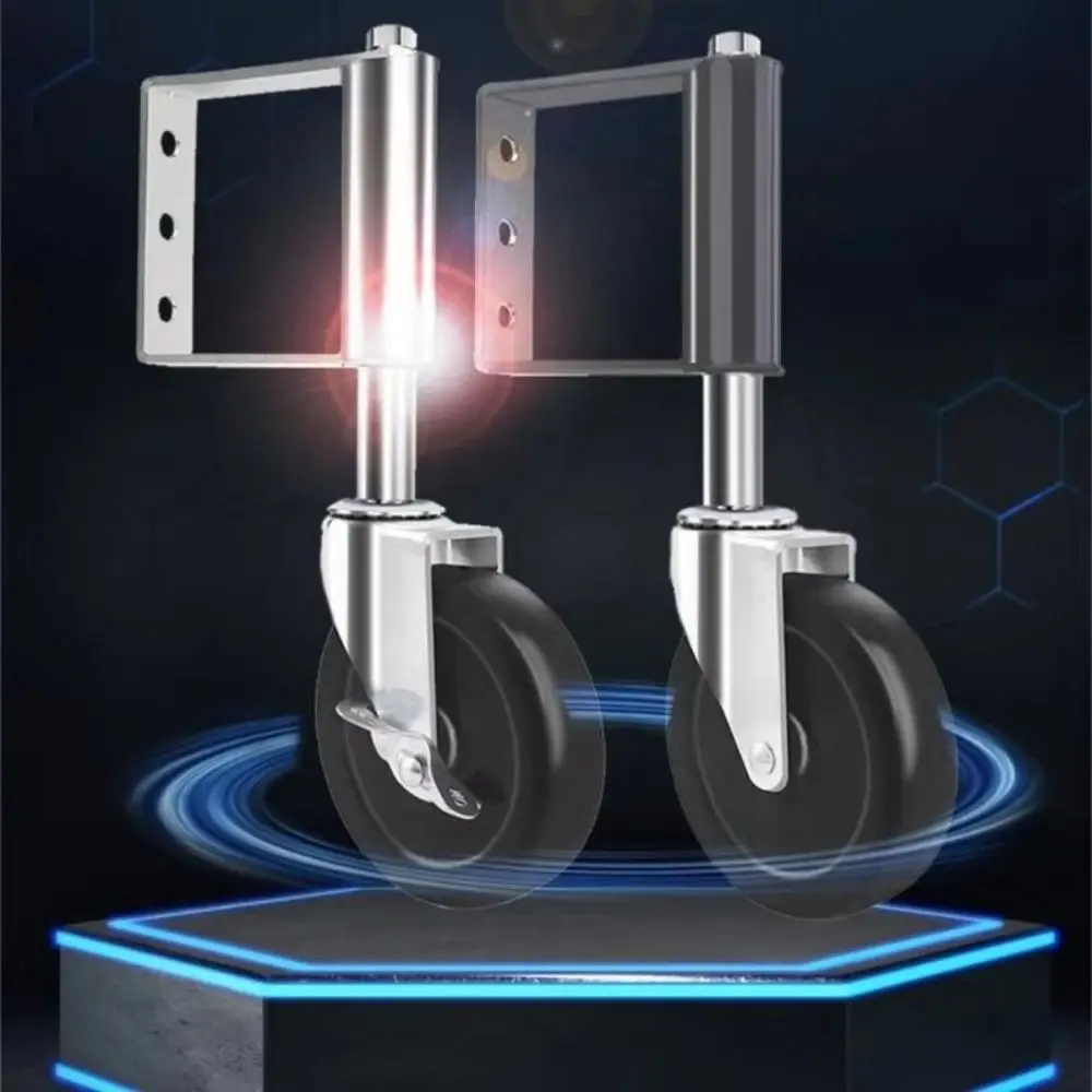 With Brake Universal Wheel Built-in Double Ball Suppress Vibration 360° Rotate Gate Wheels Spring Loaded 220LBS Capacity
With Brake Universal Wheel Built-in Double Ball Suppress Vibration 360° Rotate Gate Wheels Spring Loaded 220LBS Capacity