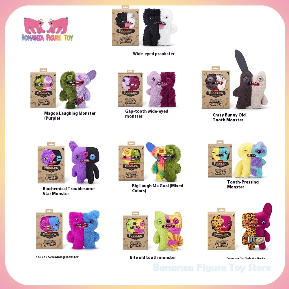В наличии Новый 2025 Fuggler Monster Color Blocked Monster Series Аниме Фигурки Fuggler Плюшевые игрушки Уродливые милые забавные модные игровые куклы
В наличии Новый 2025 Fuggler Monster Color Blocked Monster Series Аниме Фигурки Fuggler Плюшевые игрушки Уродливые милые забавные модные игровые куклы