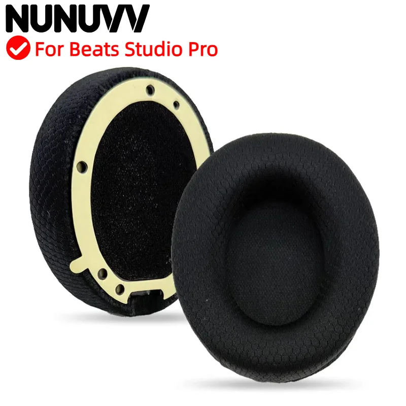NUNUVV Replacement Breathable football net Earpads Foam Ear Pads For Beats Studio Pro Headphones Earmuff 9.29 
NUNUVV Replacement Breathable football net Earpads Foam Ear Pads For Beats Studio Pro Headphones Earmuff 9.29