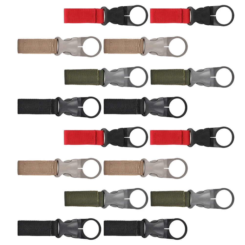 16 Pcs Water Bottle Buckles Durable Multifunctional Camping Nylon Webbing Strap Holder Plastic Steel Clip Outdoor
16 Pcs Water Bottle Buckles Durable Multifunctional Camping Nylon Webbing Strap Holder Plastic Steel Clip Outdoor