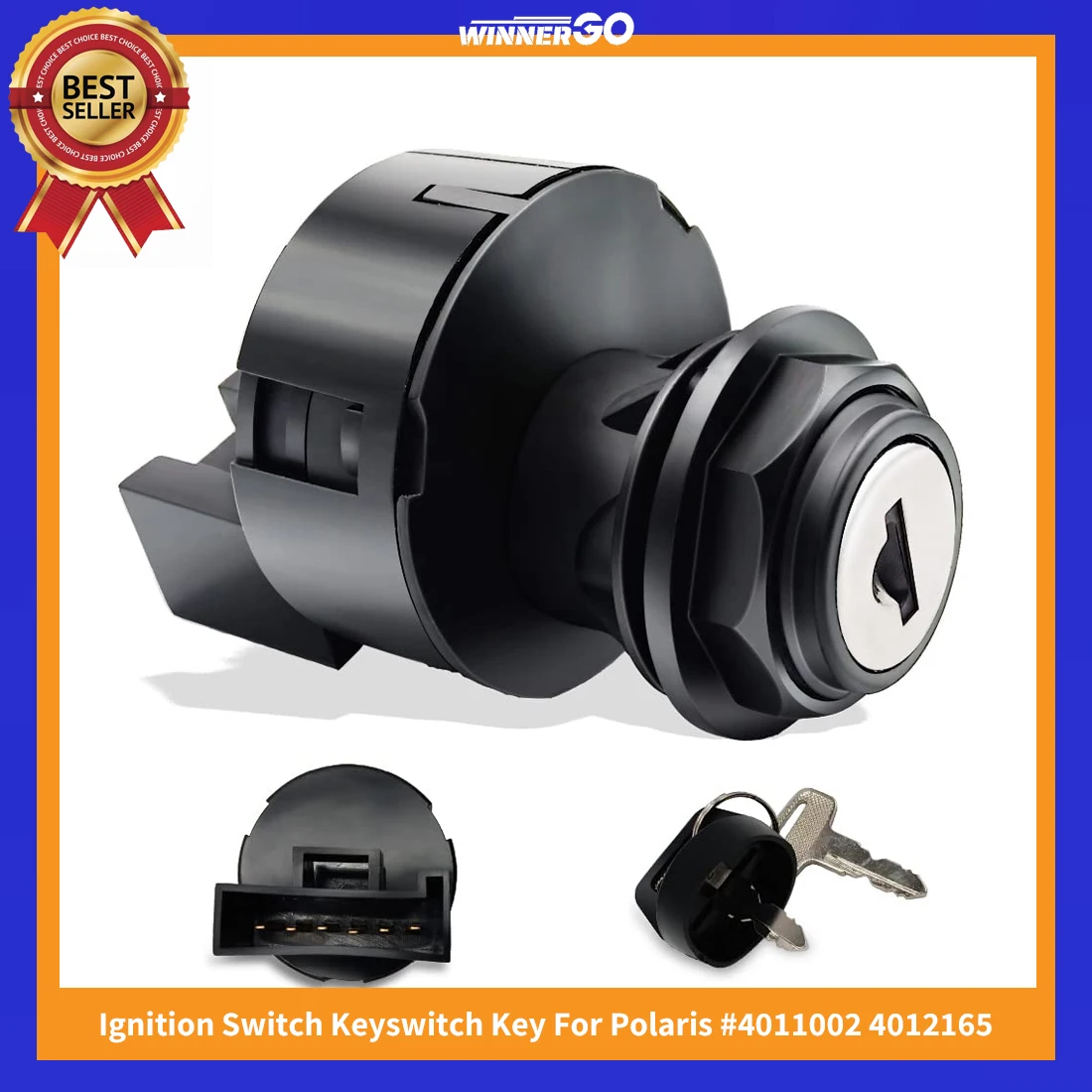 Ключ зажигания, 3-позиционный, 6 контактов для Polaris Ranger RZR Sportsman170 300 325 400 425 450 500 550 570 600 700 800 850 900 
Ключ зажигания, 3-позиционный, 6 контактов для Polaris Ranger RZR Sportsman170 300 325 400 425 450 500 550 570 600 700 800 850 900
