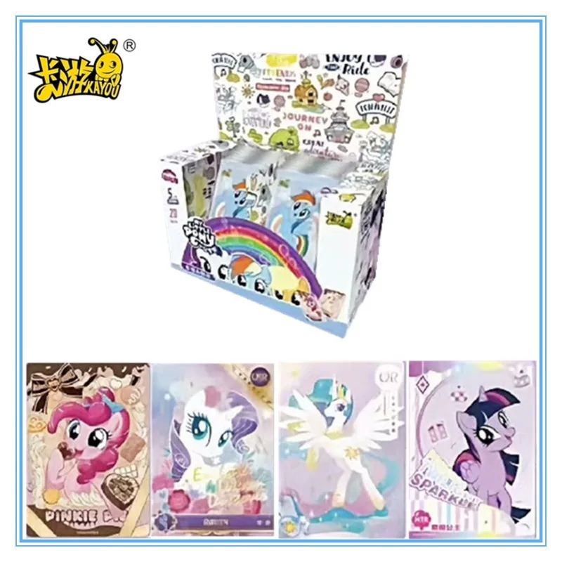 KAYOU Новый продукт My Little Pony Аниме-карта Дружба Вечные карты Радужная сумка Vol.3 Коллекционная карта Игрушка Подарочная карта принцессы
KAYOU Новый продукт My Little Pony Аниме-карта Дружба Вечные карты Радужная сумка Vol.3 Коллекционная карта Игрушка Подарочная карта принцессы