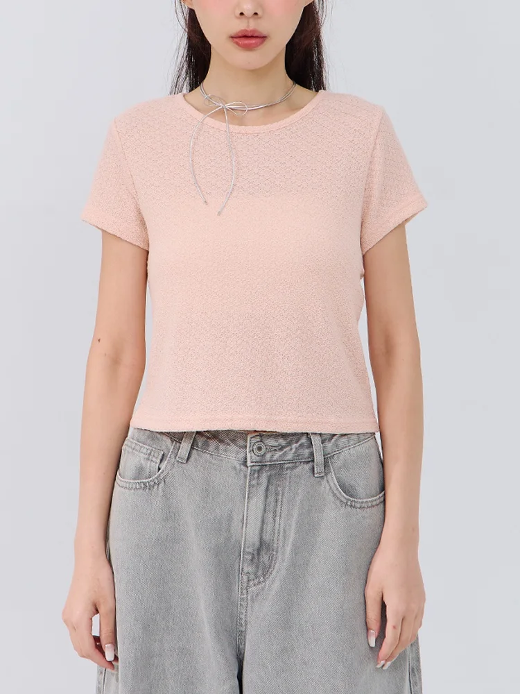 Spring Summer New Arrival Women's Short Version round Neck Embroidered Shape Top Casual Style Cotton Polyester Blend T-Shirt
Spring Summer New Arrival Women's Short Version round Neck Embroidered Shape Top Casual Style Cotton Polyester Blend T-Shirt