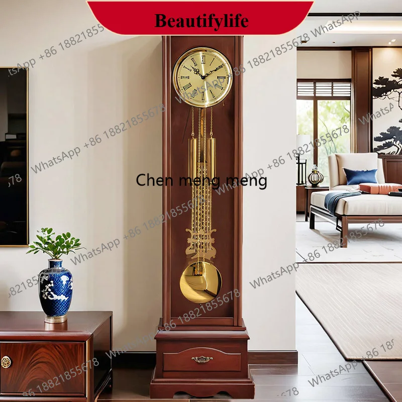 d178 Helmler movement floor clock living room high sense light luxury modern simple vertical clock
d178 Helmler movement floor clock living room high sense light luxury modern simple vertical clock