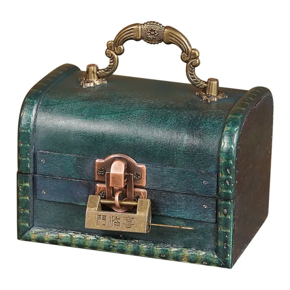 Suitcase Wooden Antique Storage Box High-capacity Portable Vintage Jewelry Organizer Retro Multifunction Treasure Decorative Box
Suitcase Wooden Antique Storage Box High-capacity Portable Vintage Jewelry Organizer Retro Multifunction Treasure Decorative Box
