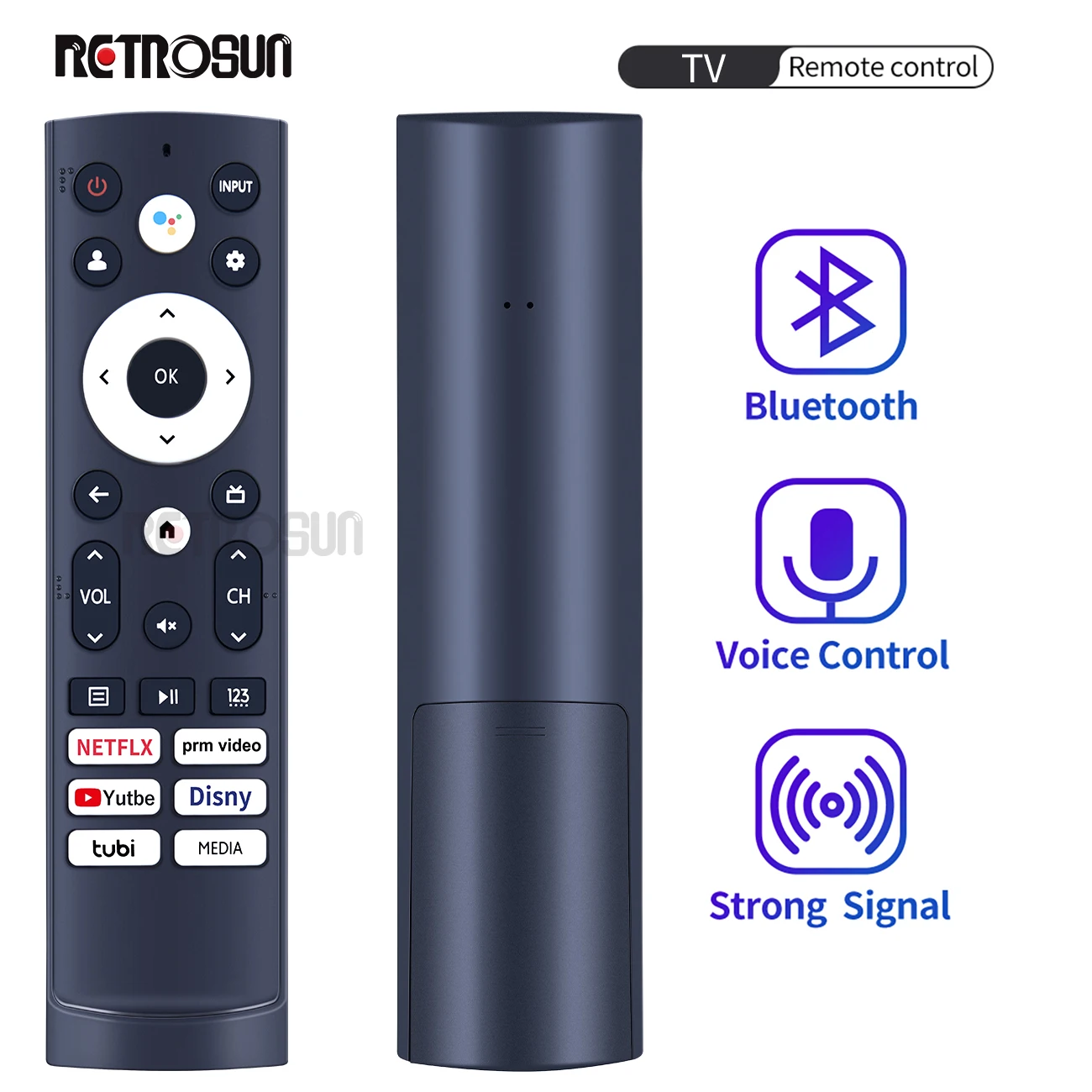 New ERF3W90H Voice Remote Control For Hisense Android TV 55U8H 65U7H 65U8H 85U7H
New ERF3W90H Voice Remote Control For Hisense Android TV 55U8H 65U7H 65U8H 85U7H