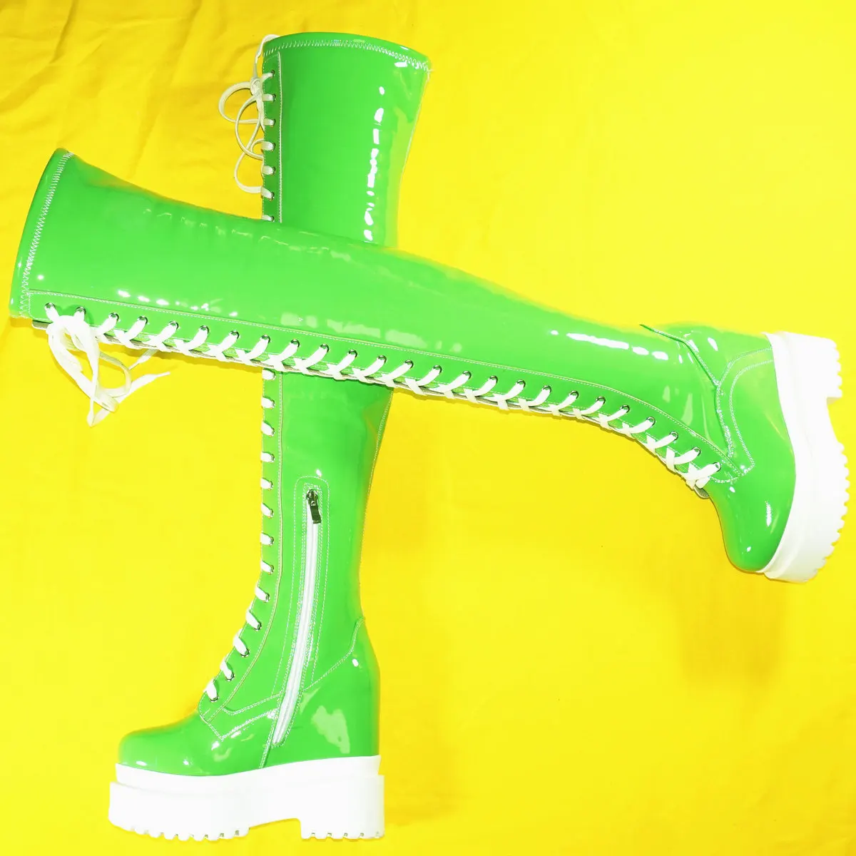 High Heel Winter Shoes Women Patent Leather Slim Leg Over The Knee Snow Boots Female Round Toe Fashion Sneakers Casual Shoes
High Heel Winter Shoes Women Patent Leather Slim Leg Over The Knee Snow Boots Female Round Toe Fashion Sneakers Casual Shoes