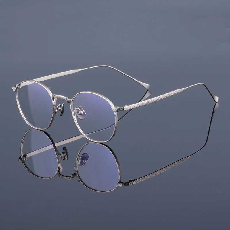 Vintage Pure Titanium Round Frame Retro Style Men and Women Myopia Handmade Glasses Frames Brand Optical Prescription Eyewear
Vintage Pure Titanium Round Frame Retro Style Men and Women Myopia Handmade Glasses Frames Brand Optical Prescription Eyewear