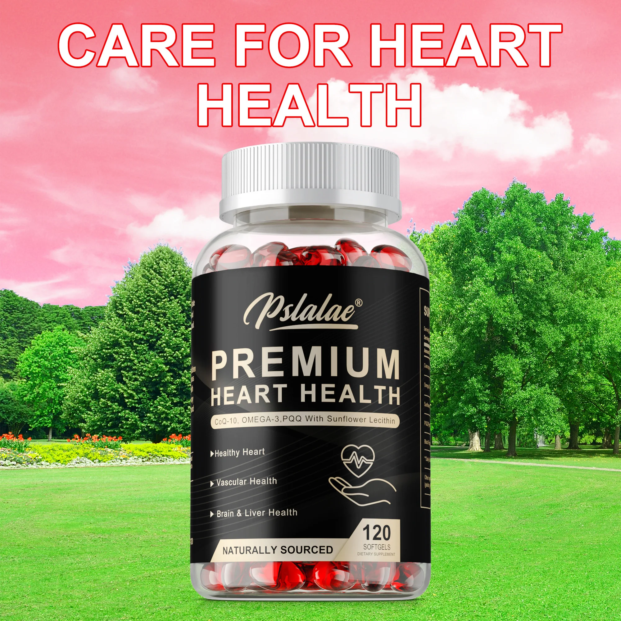 Premium Heart Health - Absorption, Improves Blood Flow, Balances Blood Pressure, Promotes Heart, Brain And Cardiovascular Health
Premium Heart Health - Absorption, Improves Blood Flow, Balances Blood Pressure, Promotes Heart, Brain And Cardiovascular Health