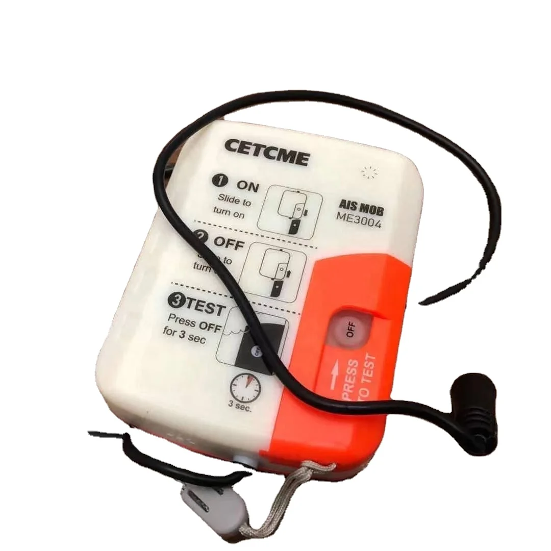 AIS MOB ME3004 GPS Personal Locator Beacon Man Over Board Rescue Survivor Recovery Life Jacket AIS Sart Marine Electronics
AIS MOB ME3004 GPS Personal Locator Beacon Man Over Board Rescue Survivor Recovery Life Jacket AIS Sart Marine Electronics