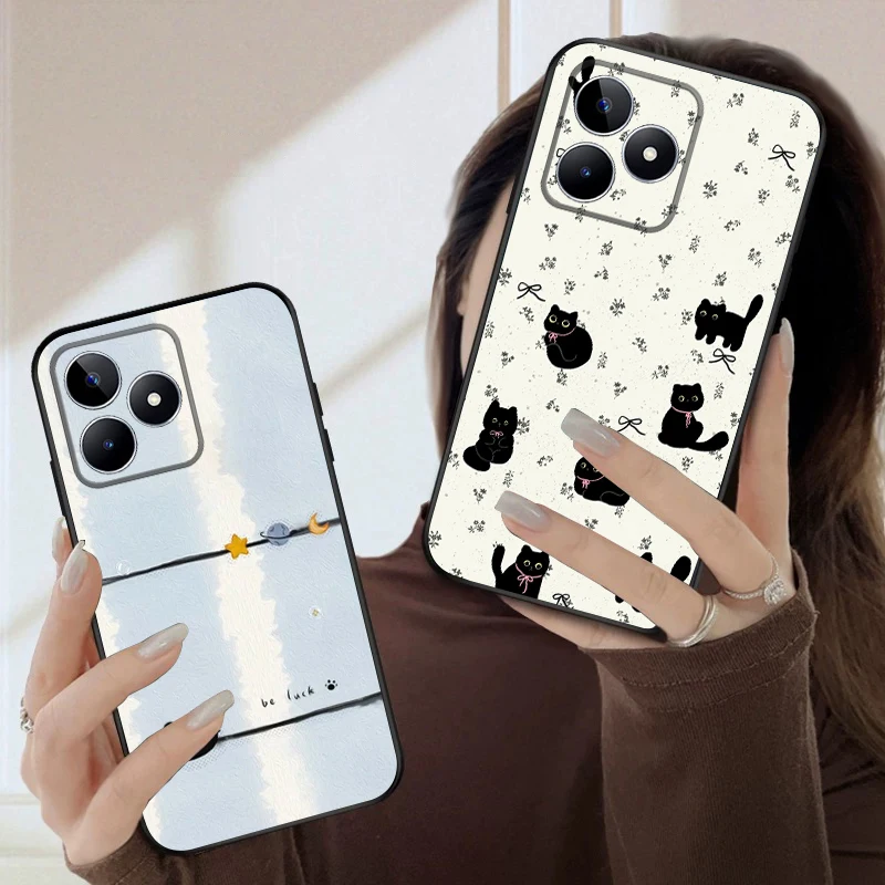 Cartoon Moon Cat For Oppo Realme 11 12 12X 14 Pro Plus 8 C55 C63 65 67 75 51 53 GT 2 7 Neo 3 5 SE 7 50 silicone soft phone case
Cartoon Moon Cat For Oppo Realme 11 12 12X 14 Pro Plus 8 C55 C63 65 67 75 51 53 GT 2 7 Neo 3 5 SE 7 50 silicone soft phone case