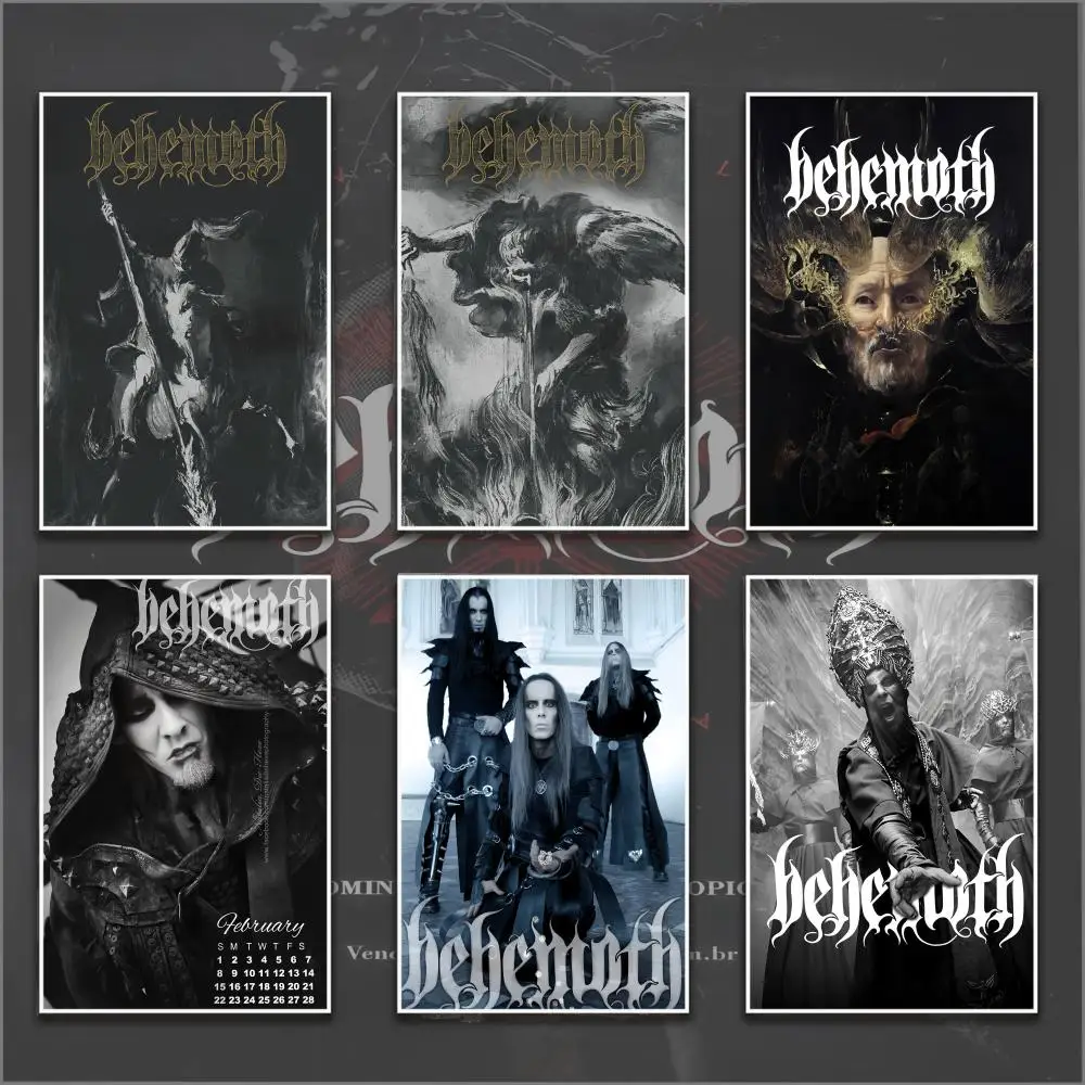 B-BEHEMOTHS Rock music Poster Home Living Bed Room Bar Hallway Sticky Wall Art Printing Aesthetic Decor
B-BEHEMOTHS Rock music Poster Home Living Bed Room Bar Hallway Sticky Wall Art Printing Aesthetic Decor