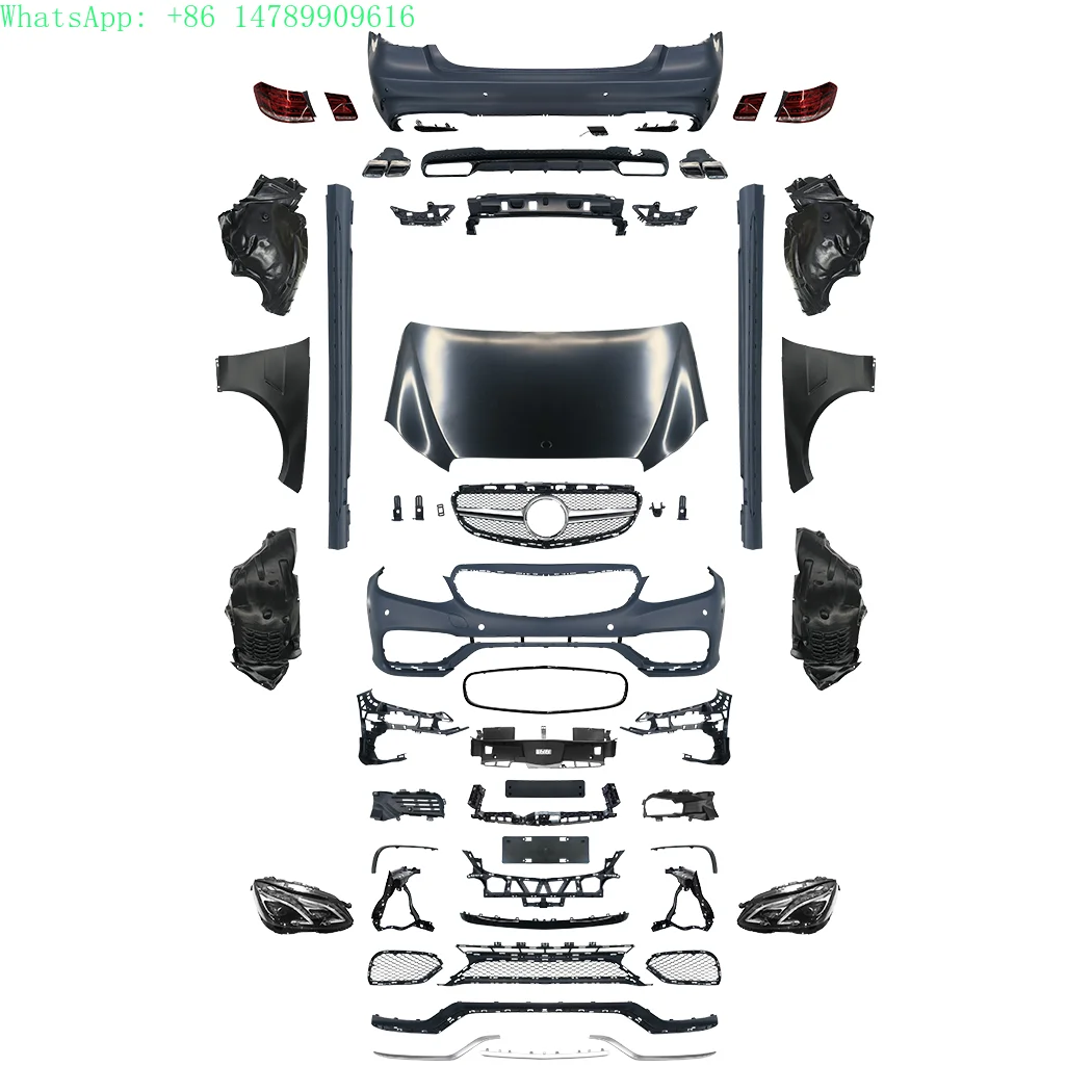 Car Facelift Body Kits for W212 E Class 09-13 Old to New 14-16 E63 Bumper Kits Hood Fender Headlight Taillight
Car Facelift Body Kits for W212 E Class 09-13 Old to New 14-16 E63 Bumper Kits Hood Fender Headlight Taillight