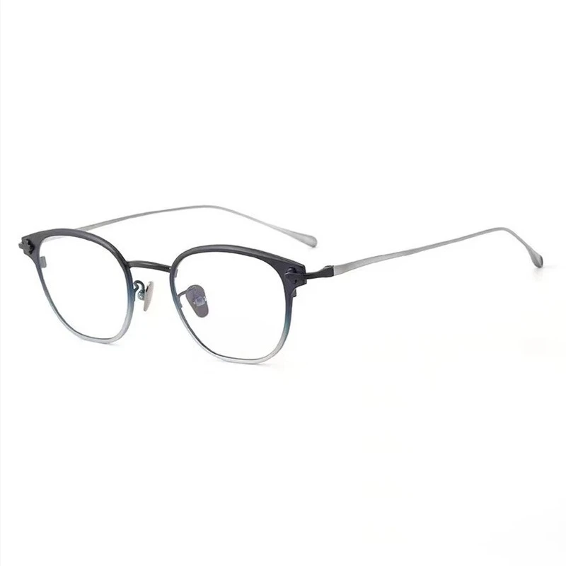 Handmade ultra-light pure titanium glasses frame Japanese retro oval literary glasses frame
Handmade ultra-light pure titanium glasses frame Japanese retro oval literary glasses frame