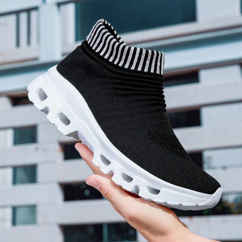 High-top Sock Sneakers Men Trendy Casual Sports Shoes Women Slip On Shoes Breathable Running Shoes Men Lightweight Walking Shoes
High-top Sock Sneakers Men Trendy Casual Sports Shoes Women Slip On Shoes Breathable Running Shoes Men Lightweight Walking Shoes