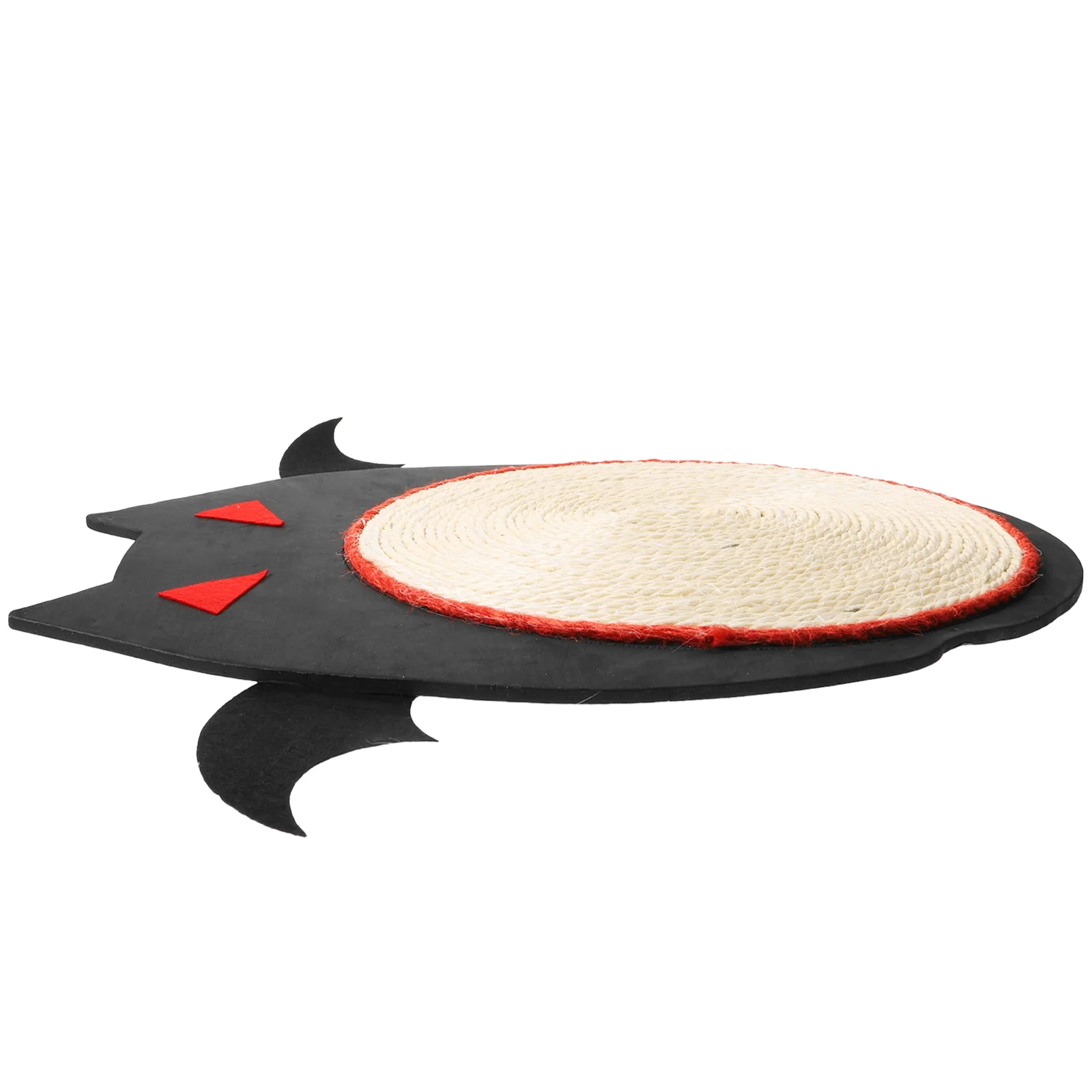 Sisal Mat Cat Scratcher Toy Cat Grinding Claw Toy Carpet Mat Halloween Bat Pet Supplies (Black)
Sisal Mat Cat Scratcher Toy Cat Grinding Claw Toy Carpet Mat Halloween Bat Pet Supplies (Black)