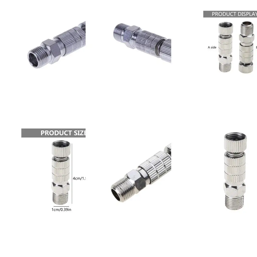 Disconnect Release Coupling Adapter Quick Connecter 1/8'' Fittings Part high quality
Disconnect Release Coupling Adapter Quick Connecter 1/8'' Fittings Part high quality