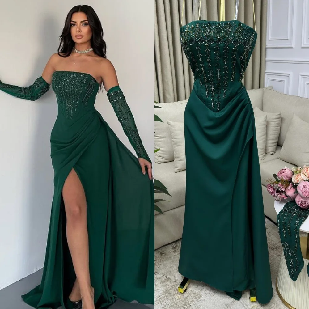 Customized Jersey Sequined A-line Strapless Long Dresses Bespoke Occasion Prom Party Classic Elegant Matching
Customized Jersey Sequined A-line Strapless Long Dresses Bespoke Occasion Prom Party Classic Elegant Matching