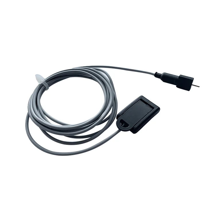 Negative plate connecting wire Electric knife universal high frequency neutral electrode wire
Negative plate connecting wire Electric knife universal high frequency neutral electrode wire