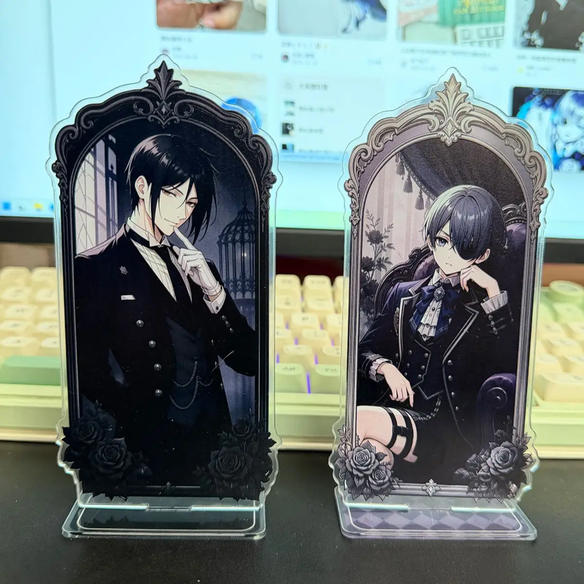 Anime Peripherals Sebastian Michaelis Figure Acrylic Stand Ciel Phantomhive Figurine Standing Plate Decoration Collection Toys
Anime Peripherals Sebastian Michaelis Figure Acrylic Stand Ciel Phantomhive Figurine Standing Plate Decoration Collection Toys
