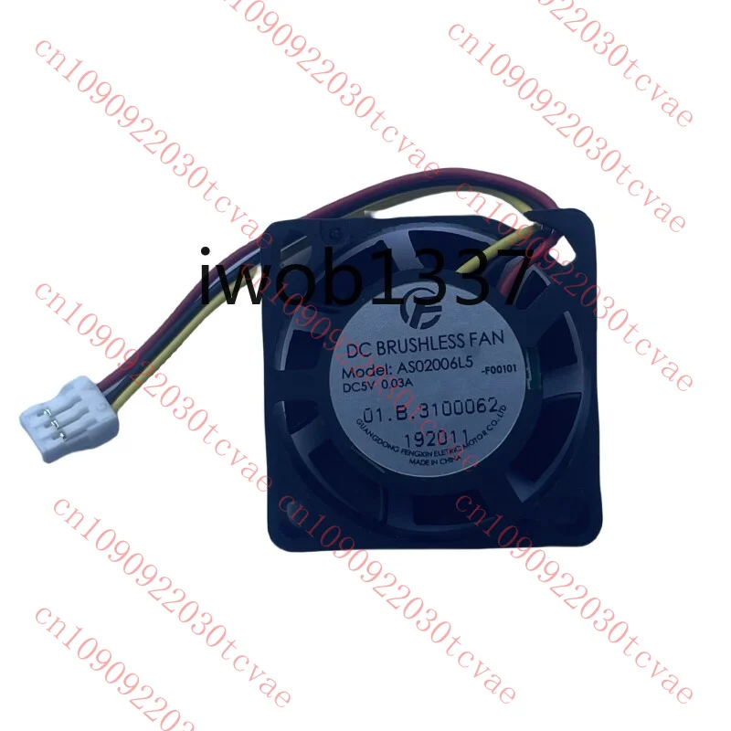 Для AS02006L5 2006 DC5V 0,03A 3 провода 20*20*6 мм микро ультратонкий мини-вентилятор охлаждения
Для AS02006L5 2006 DC5V 0,03A 3 провода 20*20*6 мм микро ультратонкий мини-вентилятор охлаждения