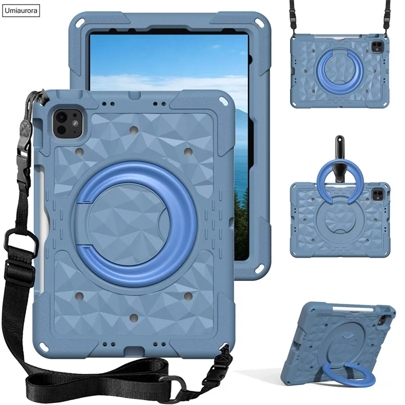 For IPad Mini A17 Pro 11 inch M3 M4 M5 Air 9.7 10.9 7 8th 9th 10.2 11th A16 12th A19 Kids Shockproof EVA Tablet Case Stand Funda
For IPad Mini A17 Pro 11 inch M3 M4 M5 Air 9.7 10.9 7 8th 9th 10.2 11th A16 12th A19 Kids Shockproof EVA Tablet Case Stand Funda