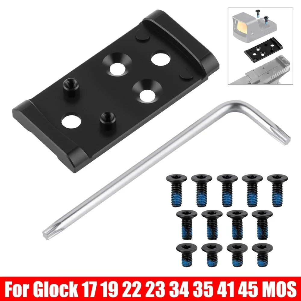 Переходная пластина для Glock 17 19 22 MOS Holosun 407K/507K/EPS Carry/EPS/RomeoZero
Переходная пластина для Glock 17 19 22 MOS Holosun 407K/507K/EPS Carry/EPS/RomeoZero