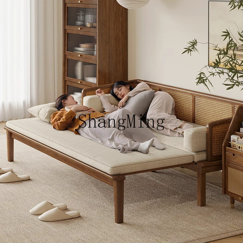 TF solid wood Arhat bed new Chinese sofa living room simple modern small apartment rattan Arhat collapse dual-purpose sofa bed
TF solid wood Arhat bed new Chinese sofa living room simple modern small apartment rattan Arhat collapse dual-purpose sofa bed