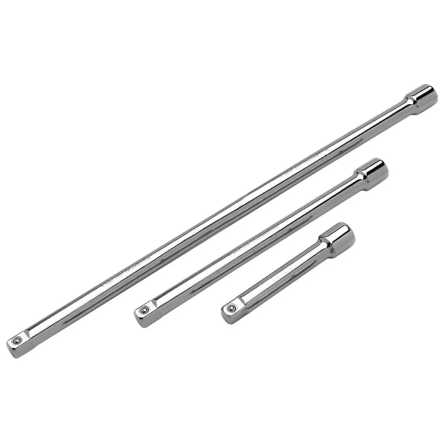 W32140 1/2-Inch Drive Extension Set, 3-Piece for Automotive Repair and Mechanical Maintenance, Durable Black Finish with Chrome
W32140 1/2-Inch Drive Extension Set, 3-Piece for Automotive Repair and Mechanical Maintenance, Durable Black Finish with Chrome